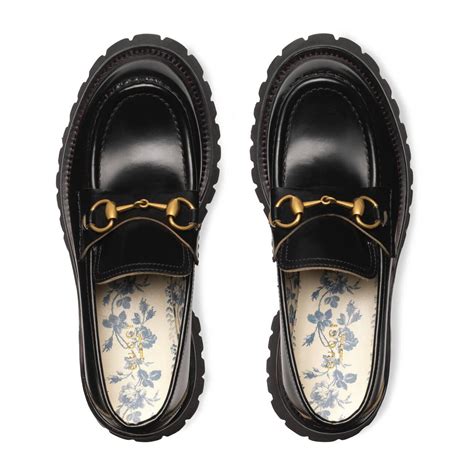 gucci lug loafers